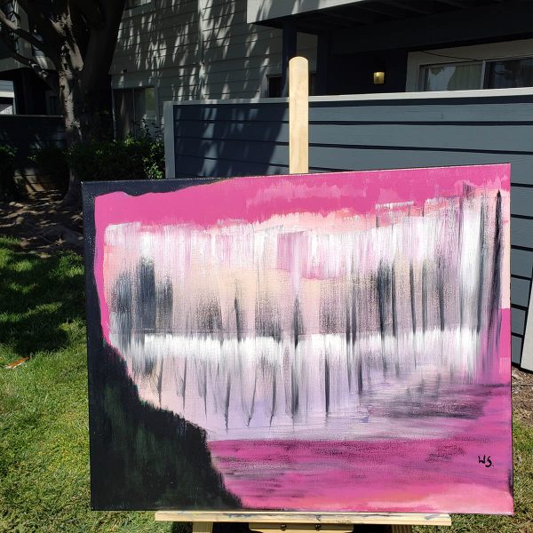 Pink Niagara Falls 30x24