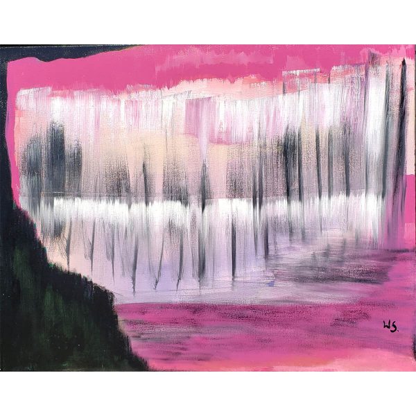 Pink Niagara Falls 30x24 - Image 2